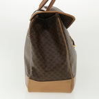 CELINE Macadam Canvas Hand Bag Brown  ki2486