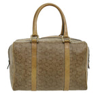 CELINE C Macadam Canvas Hand Bag Beige  ki2542