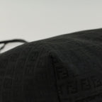 FENDI Zucchino Canvas Tote Bag Nylon Blackki3375