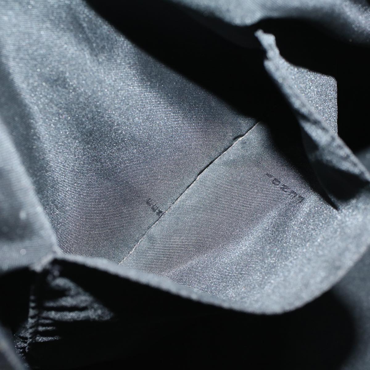 FENDI Zucchino Canvas Tote Bag Nylon Blackki3375
