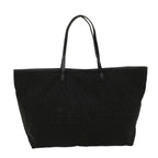 FENDI Zucchino Canvas Tote Bag Nylon Blackki3375