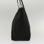 FENDI Zucchino Canvas Tote Bag Nylon Blackki3375
