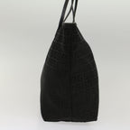 FENDI Zucchino Canvas Tote Bag Nylon Blackki3375