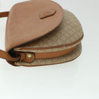 CELINE Macadam Canvas Shoulder Bag Beige  ki3429
