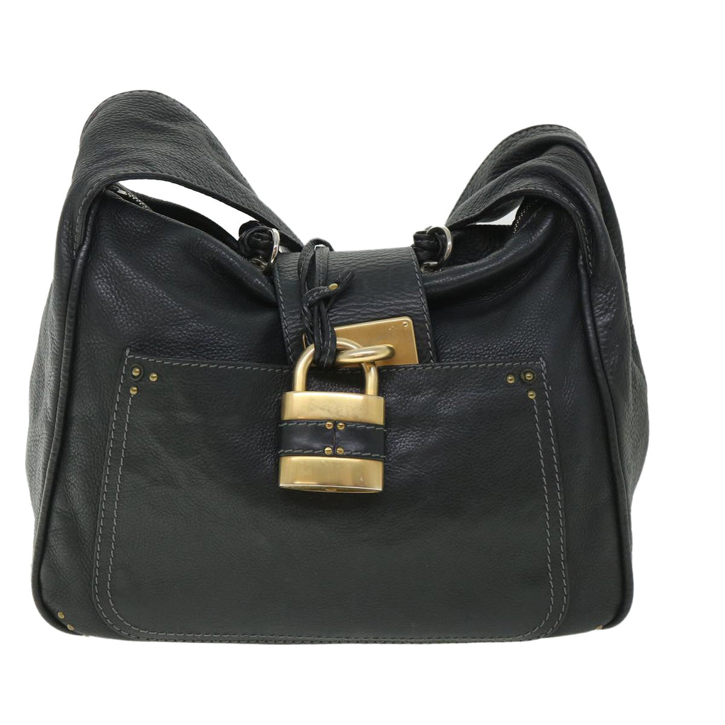 Chloe Paddington Shoulder Bag Black ki3488