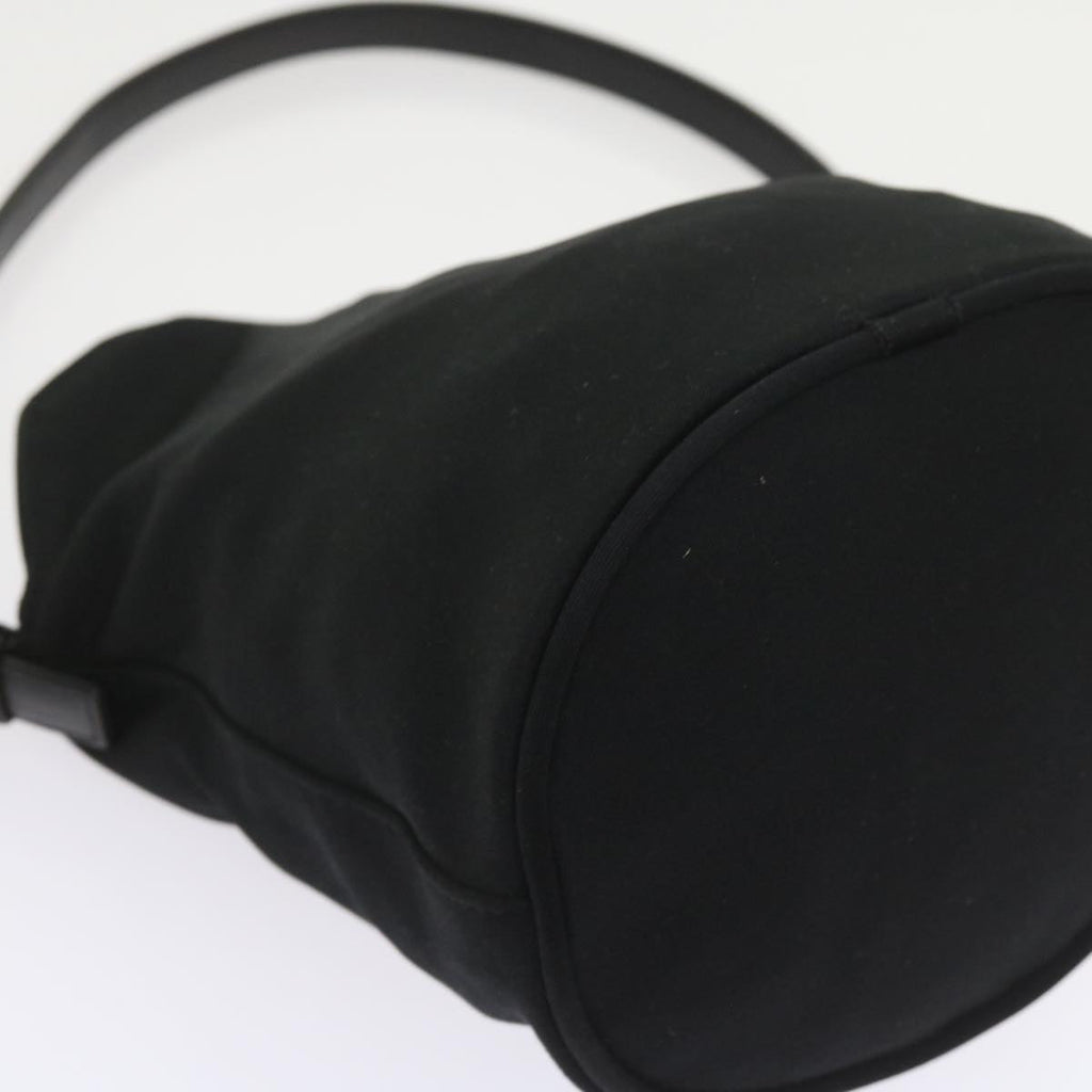 FENDI Mamma Baguette Shoulder Bag Nylon Black 2321 26765 009ki3585