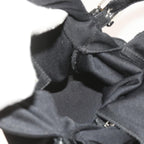 FENDI Mamma Baguette Shoulder Bag Nylon Black 2321 26765 009ki3585