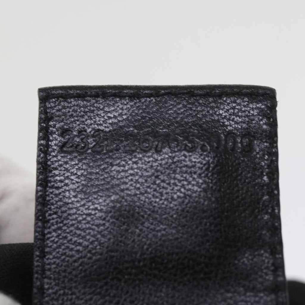 FENDI Mamma Baguette Shoulder Bag Nylon Black 2321 26765 009ki3585