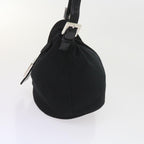 FENDI Mamma Baguette Shoulder Bag Nylon Black 2321 26765 009ki3585