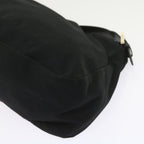 FENDI Mamma Baguette Shoulder Bag Nylon Blackki3586