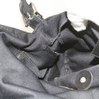 FENDI Mamma Baguette Shoulder Bag Nylon Blackki3586