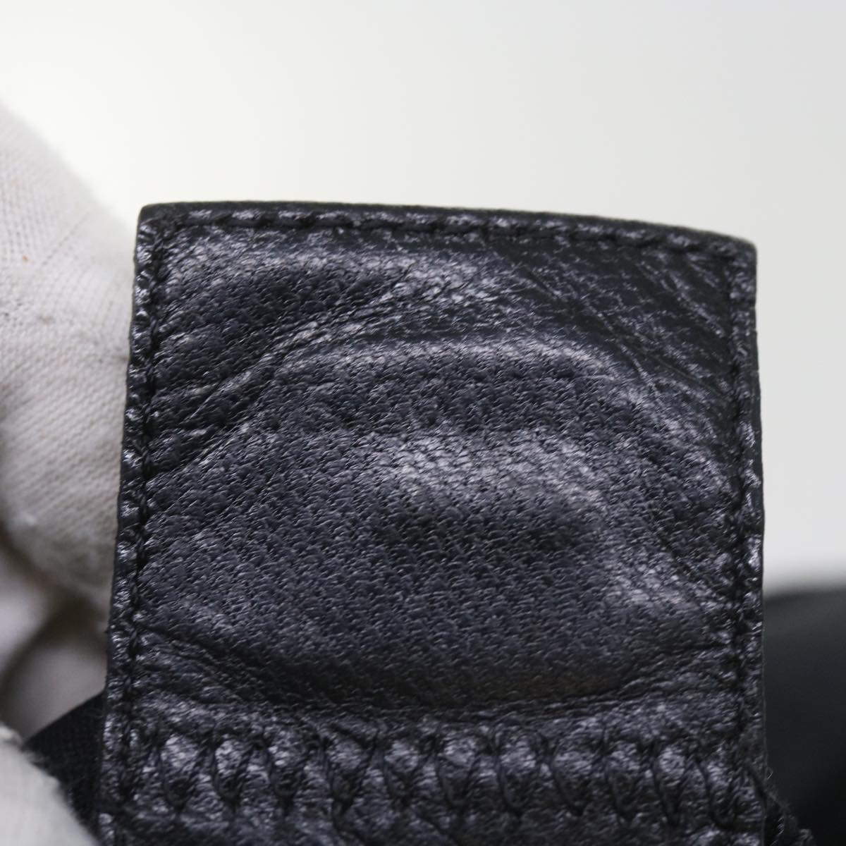 FENDI Mamma Baguette Shoulder Bag Nylon Blackki3586