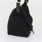 FENDI Mamma Baguette Shoulder Bag Nylon Blackki3586