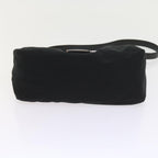 FENDI Mamma Baguette Shoulder Bag Nylon Blackki3586