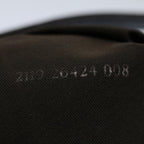 FENDI Zucca Canvas Mamma Baguette Shoulder Bag Black Brownki3598