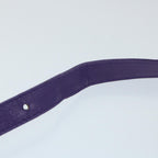 FENDI Mamma Baguette Shoulder Bag Suede Purple 2258 26569 009ki3664