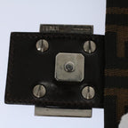 FENDI Zucca Canvas Mamma Baguette Shoulder Bag Brown 211126325 009ki3771