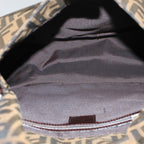 FENDI Zucca Canvas Mamma Baguette Shoulder Bag Brown 211126325 009ki3771