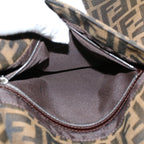 FENDI Zucca Canvas Mamma Baguette Shoulder Bag Brown 211126325 009ki3771