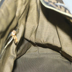 FENDI Zucca Canvas Vanity Cosmetic Pouch Black Brownki3845