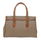 CELINE Macadam Canvas Hand Bag Beige  ki3925