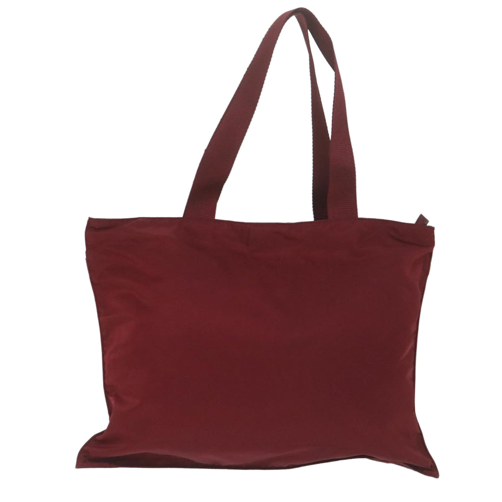 PRADA Tote Bag Nylon Red  ki3931