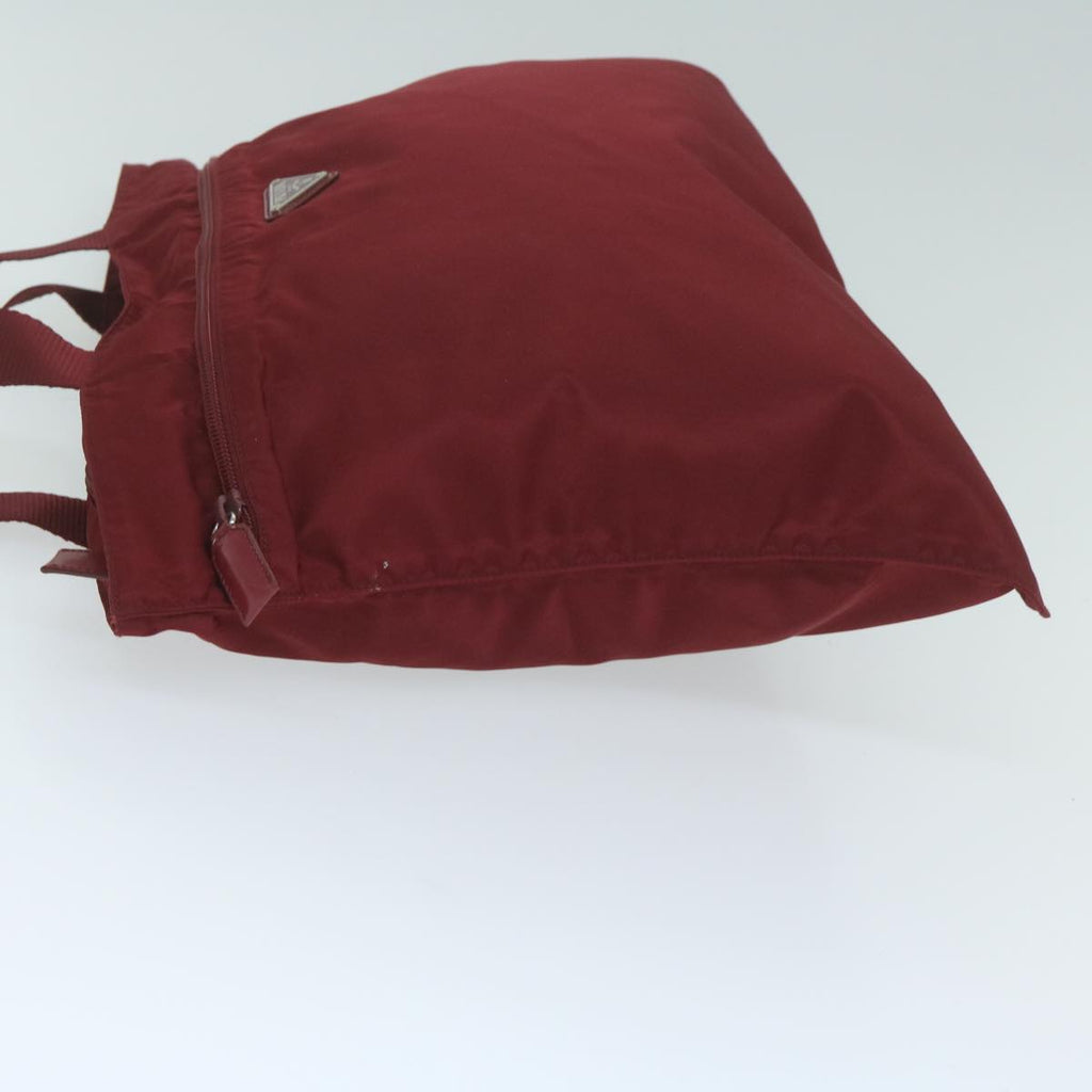 PRADA Tote Bag Nylon Red  ki3931