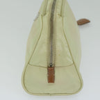 PRADA Hand Bag Nylon White  ki3948