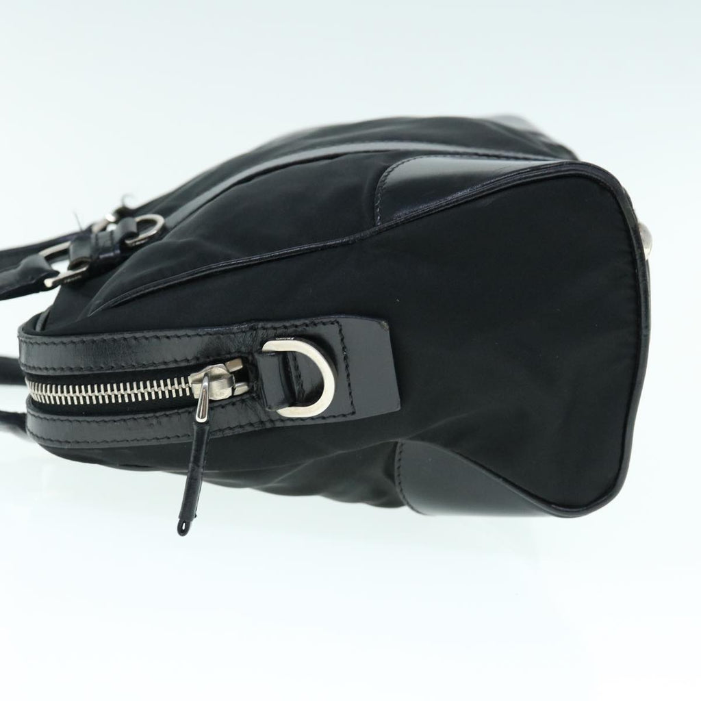 PRADA Hand Bag Nylon Black  ki3990