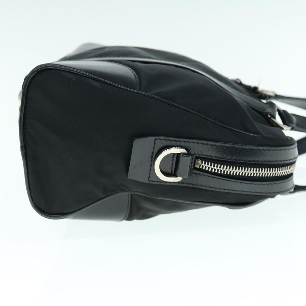 PRADA Hand Bag Nylon Black  ki3990