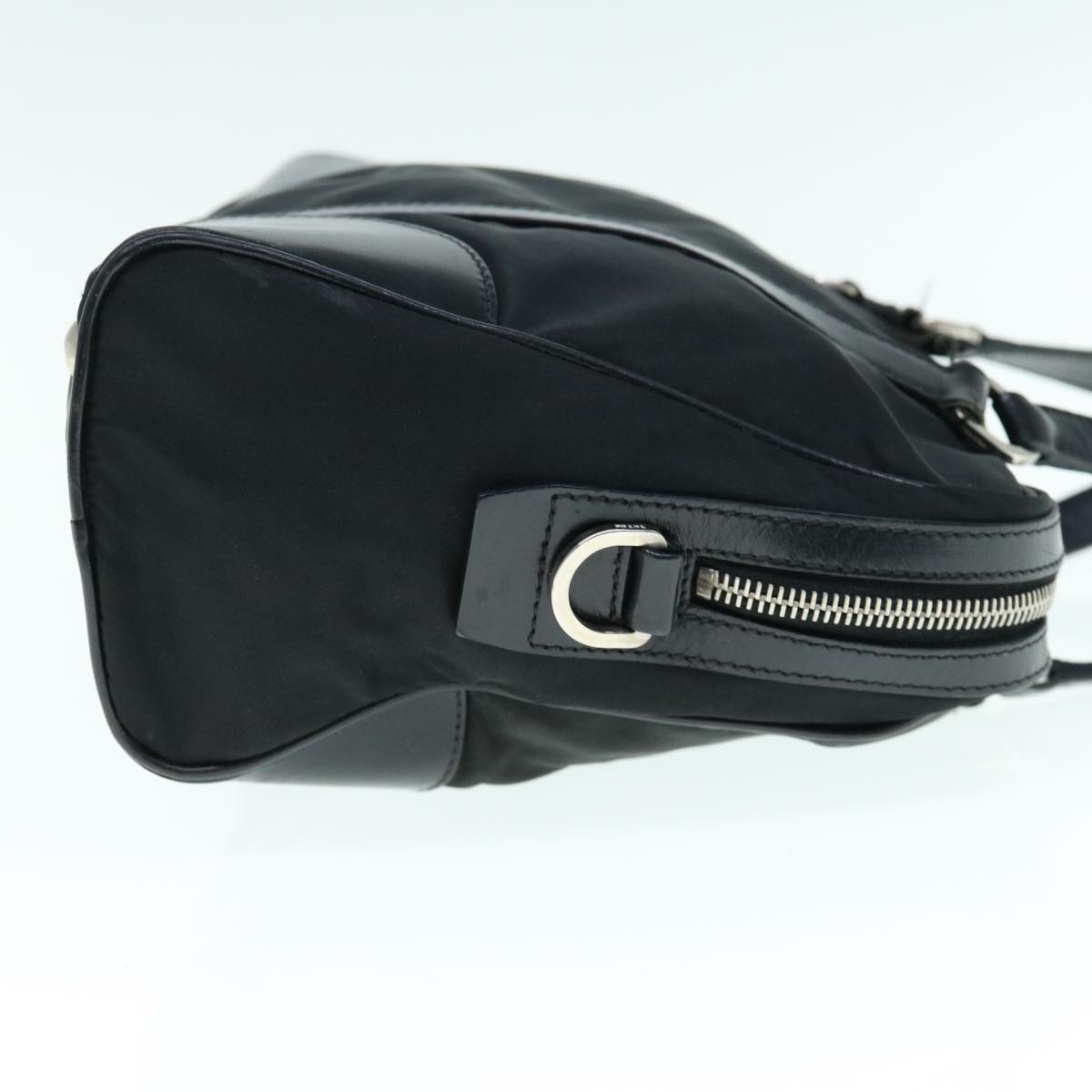 PRADA Hand Bag Nylon Black  ki3990