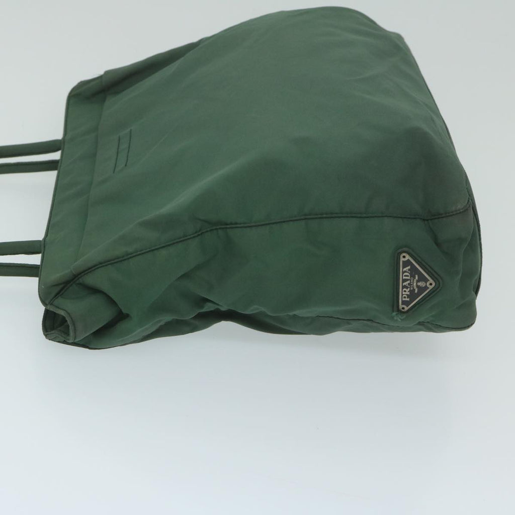 PRADA Tote Bag Nylon Green  ki4037