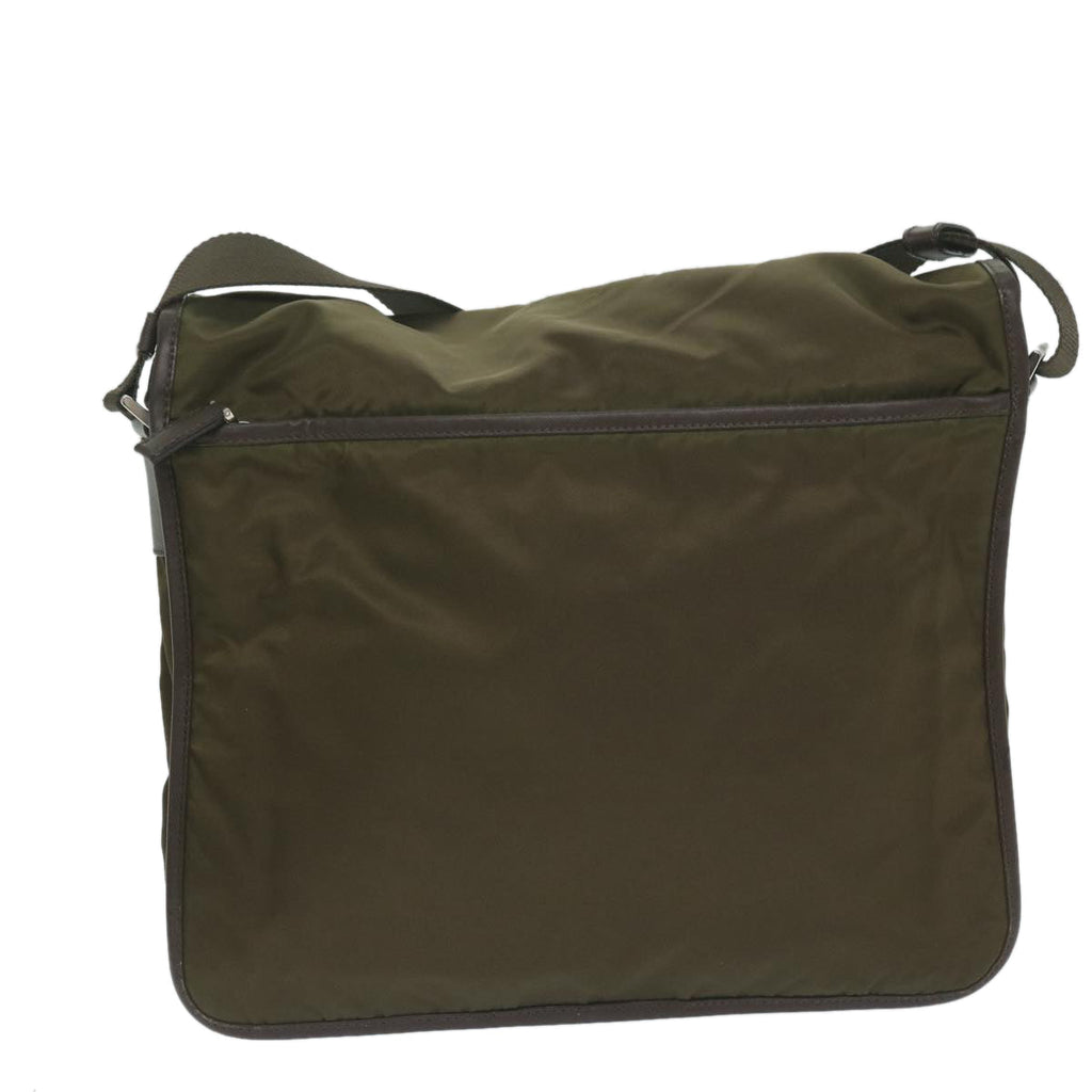 PRADA Shoulder Bag Nylon Khaki  ki4039