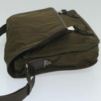 PRADA Shoulder Bag Nylon Khaki  ki4039