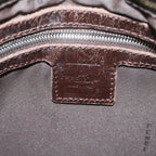 FENDI Zucca Canvas Mamma Baguette Shoulder Bag Black 33492 26325 008ki4044