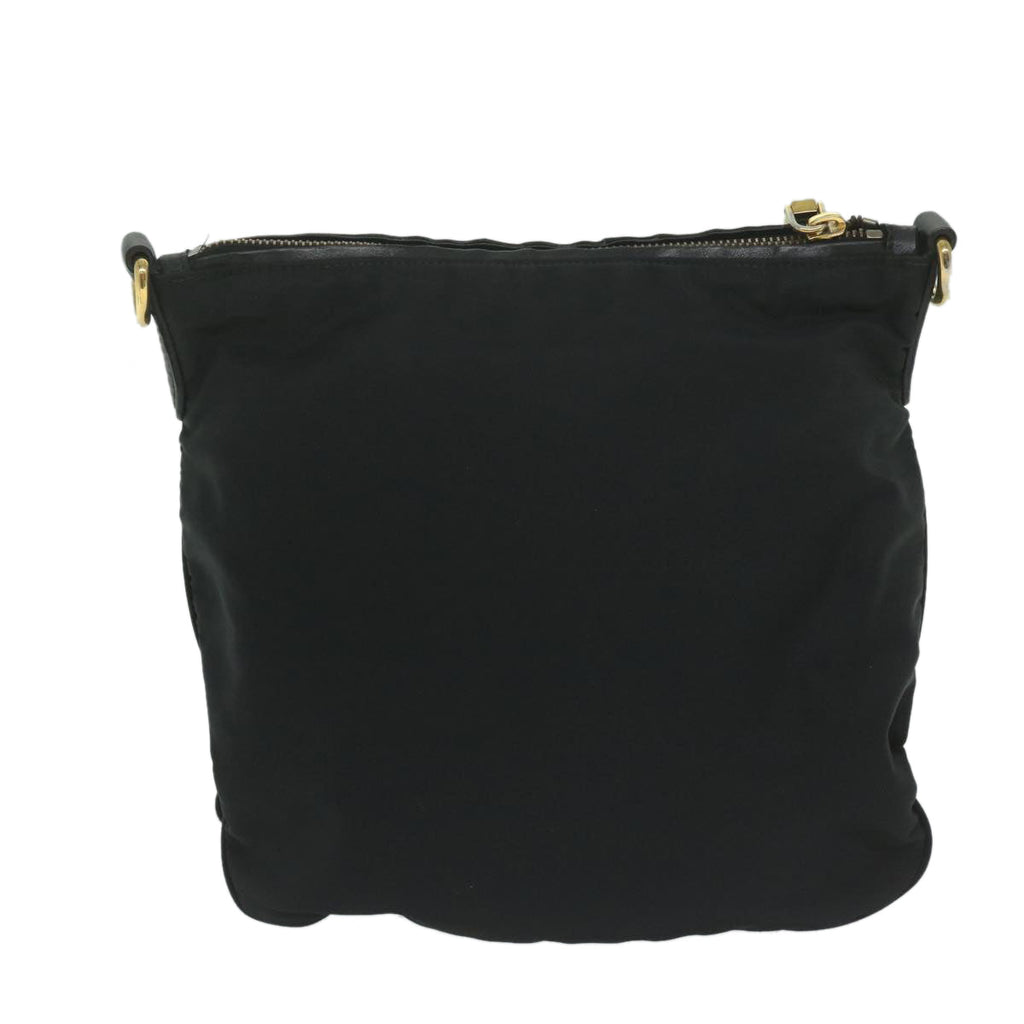 PRADA Shoulder Bag Nylon Black  ki4045