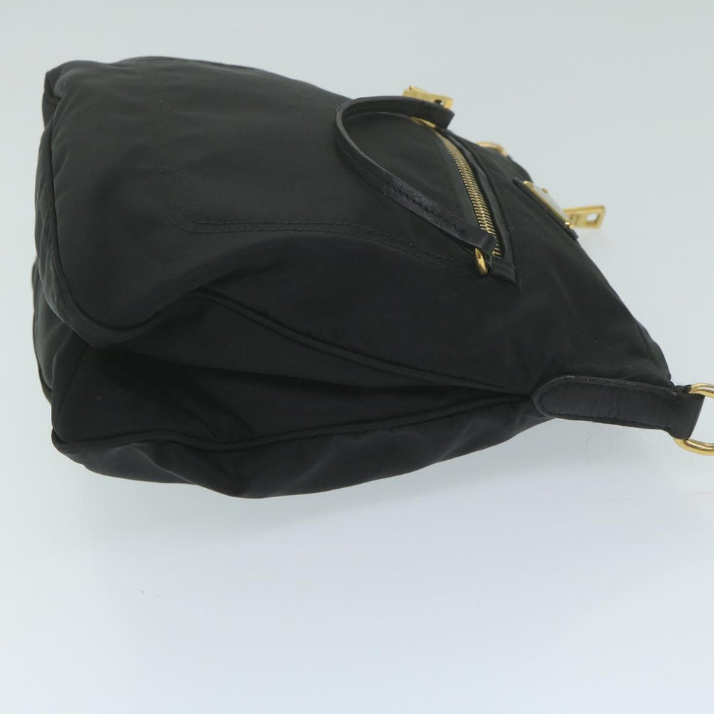 PRADA Shoulder Bag Nylon Black  ki4045