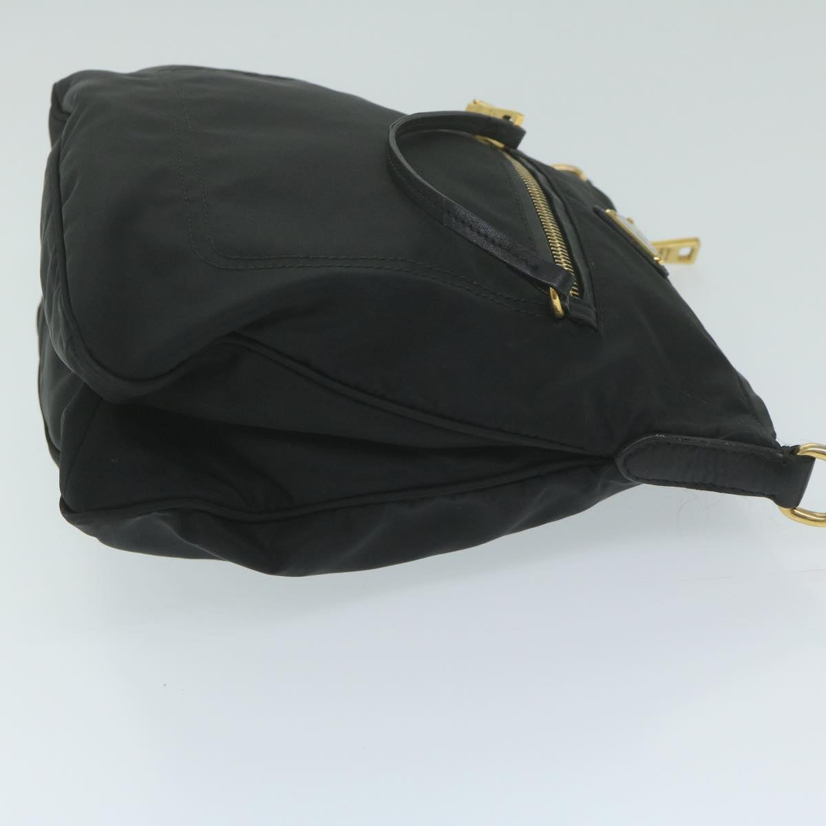 PRADA Shoulder Bag Nylon Black  ki4045
