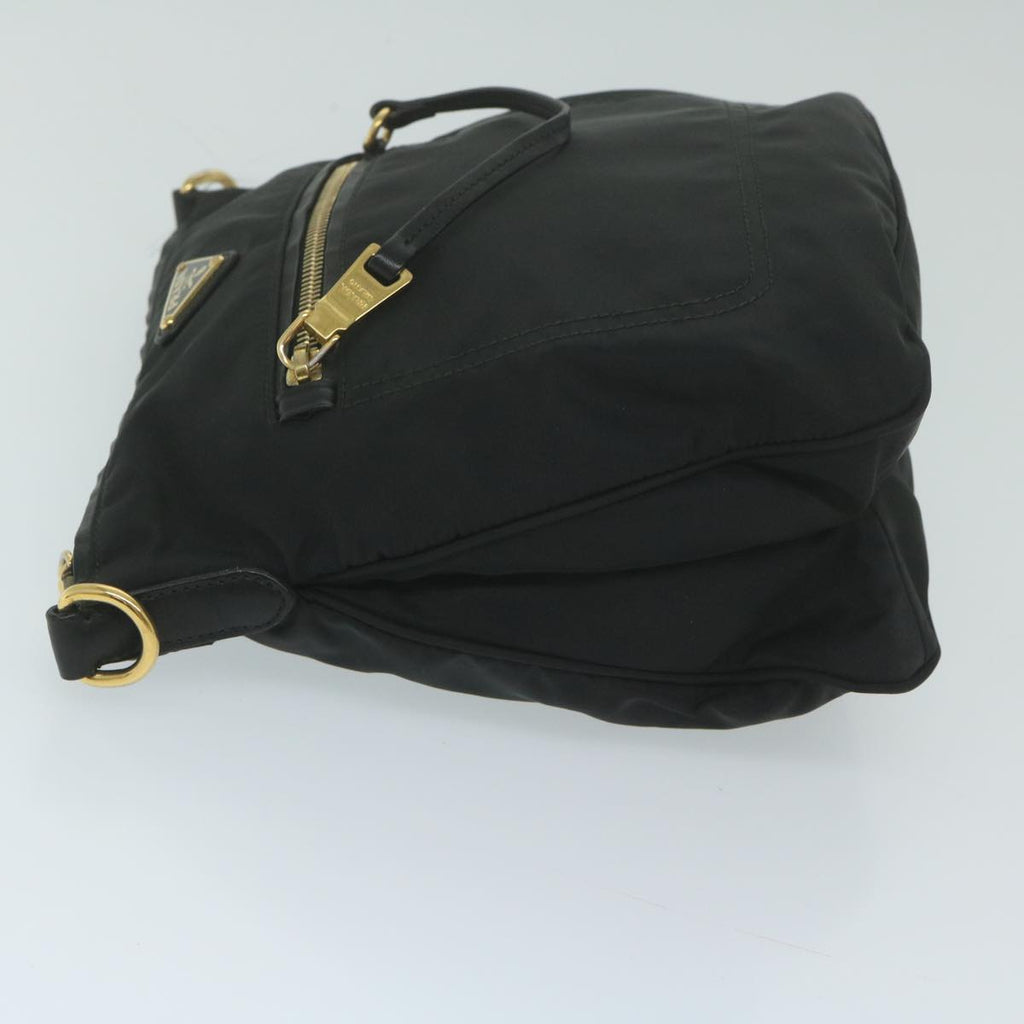 PRADA Shoulder Bag Nylon Black  ki4045