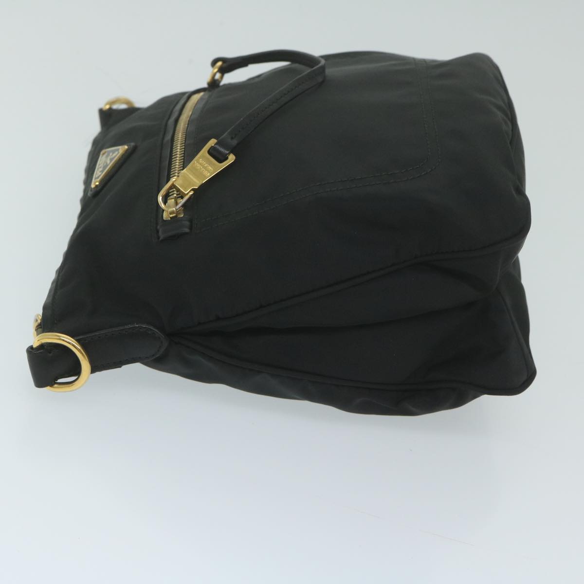PRADA Shoulder Bag Nylon Black  ki4045