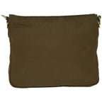 PRADA Shoulder Bag Nylon Brown ki4126