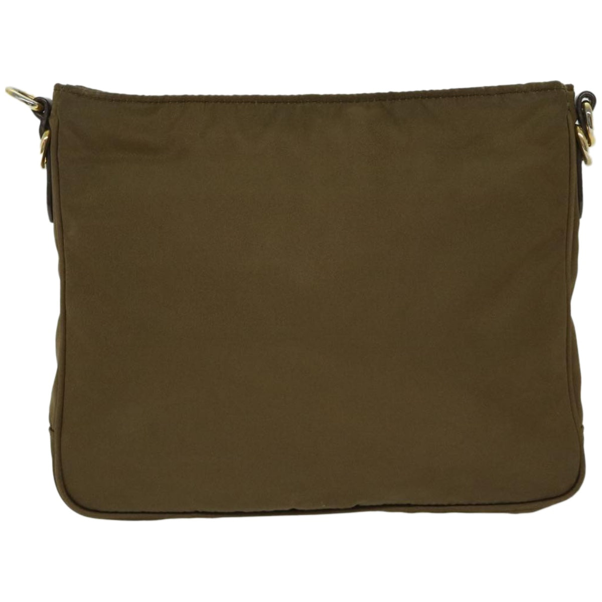 PRADA Shoulder Bag Nylon Brown ki4126
