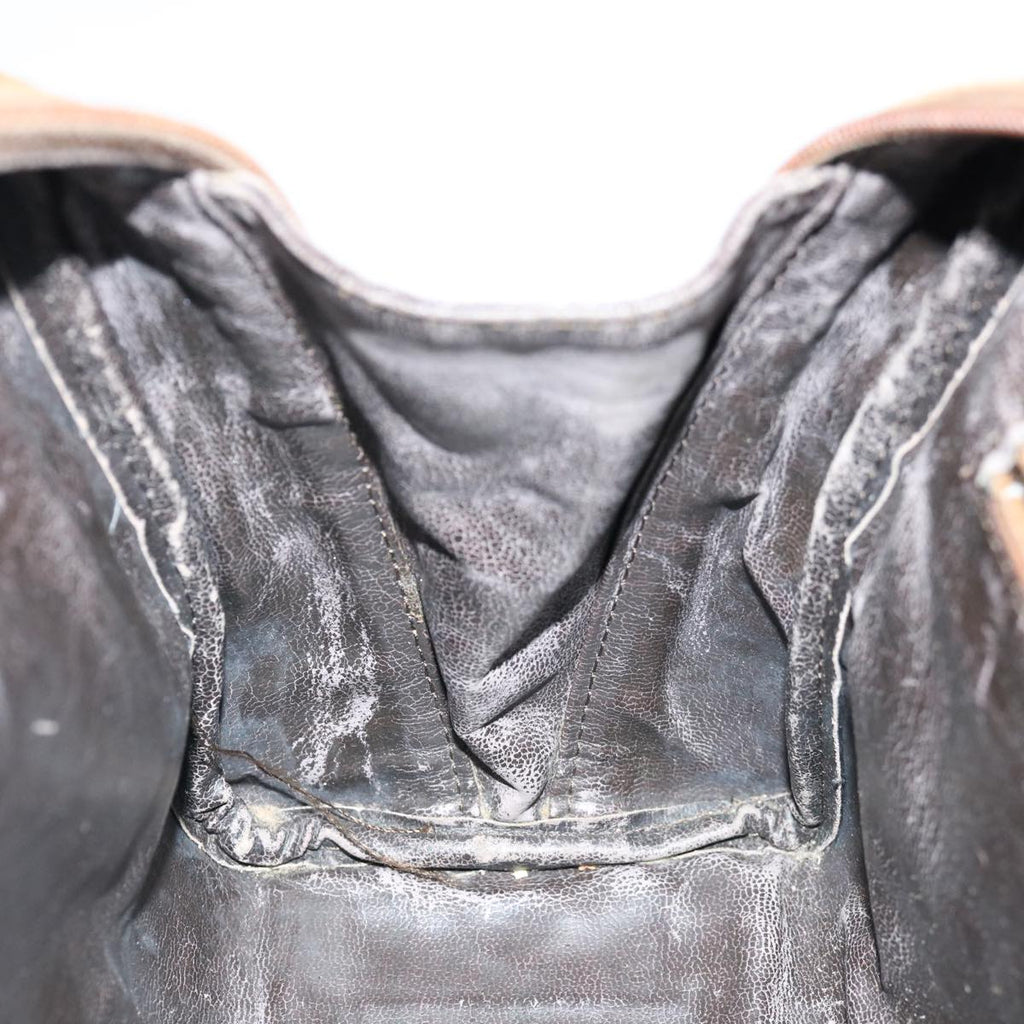 FENDI Zucchino Canvas Hand Bag Beigeki4322