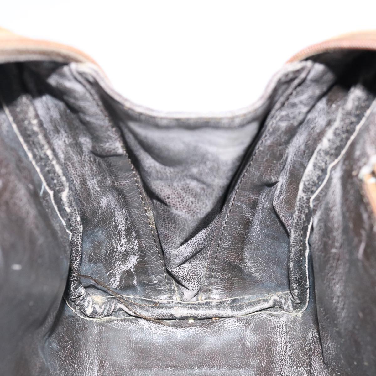 FENDI Zucchino Canvas Hand Bag Beigeki4322