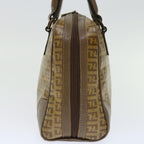 FENDI Zucchino Canvas Hand Bag Beigeki4322