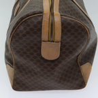 CELINE Macadam Canvas Boston Bag PVC Brown  ki4391