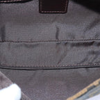 FENDI Zucca Canvas Mamma Baguette Shoulder Bag Brown Blackki4559A