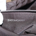 FENDI Zucca Canvas Mamma Baguette Shoulder Bag Brown Blackki4559A