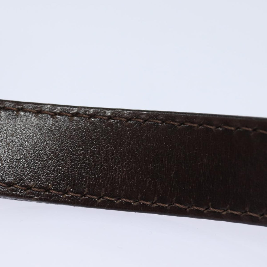 FENDI Zucca Canvas Mamma Baguette Shoulder Bag Brown Blackki4560