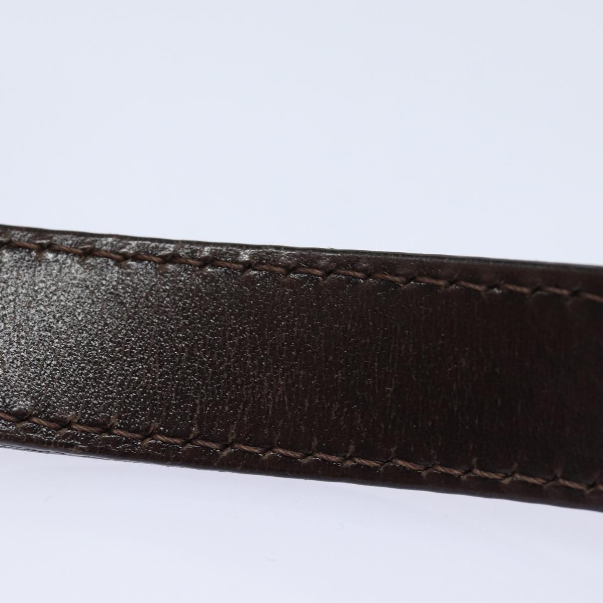 FENDI Zucca Canvas Mamma Baguette Shoulder Bag Brown Blackki4560